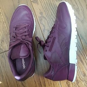 Reebok Leather Classic purple